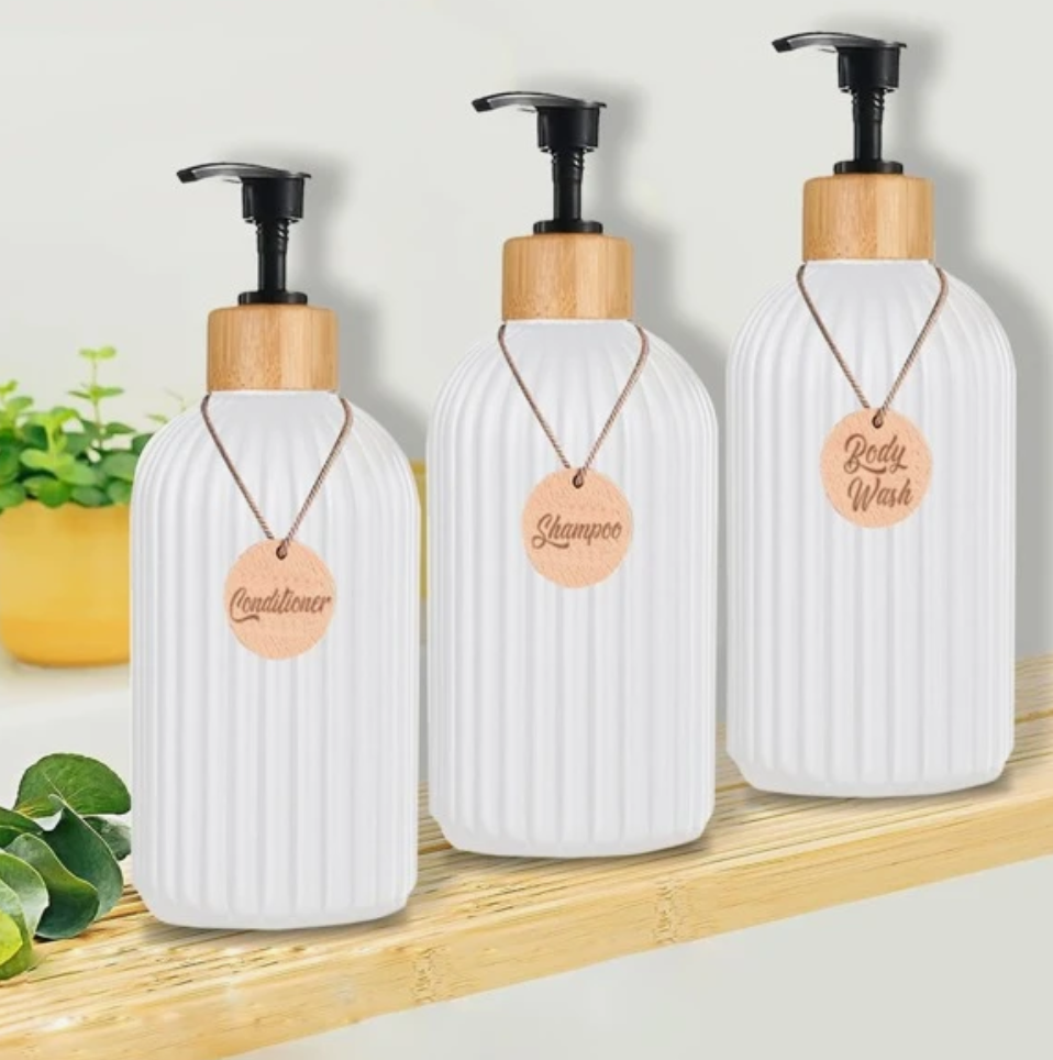 Soap/Shampoo and Conditioner dispensers - 3 in 1 (SC43)