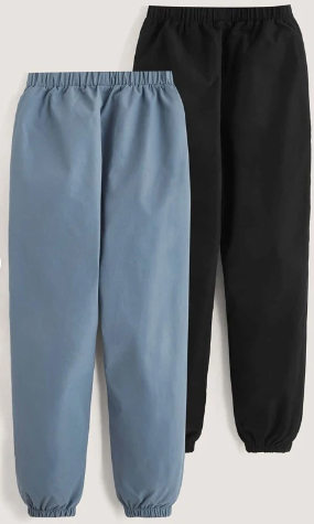 Boys Elastic Waist Tapered Pants (SC32)